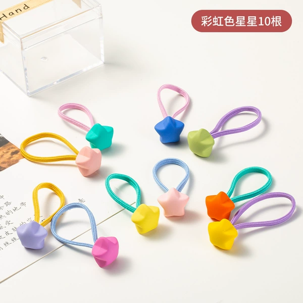 TFQ103-6#square box contains 10 stars mixed color
