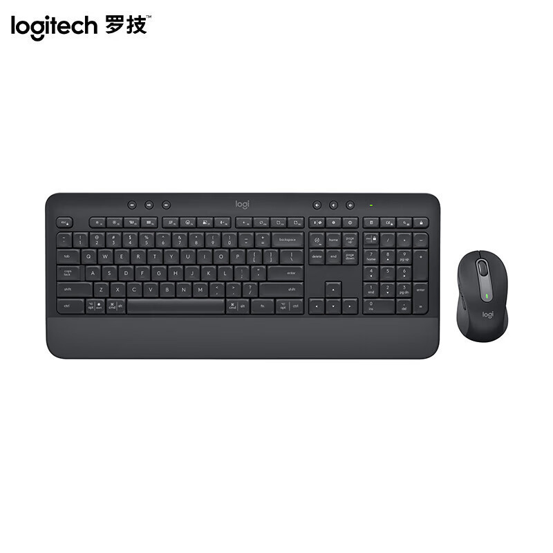 Suitable for Logitech/Lg Mk650 Wireless Keyboard and Mouse Set, Multimedia Encrypted Keyboard and Mouse with Wrist Rest