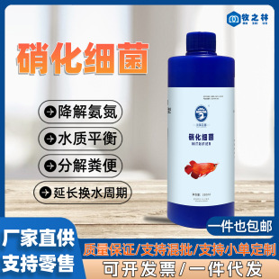 硝化細菌魚缸用清潔凈化水質穩定劑淡海水通用分解魚糞養魚用品