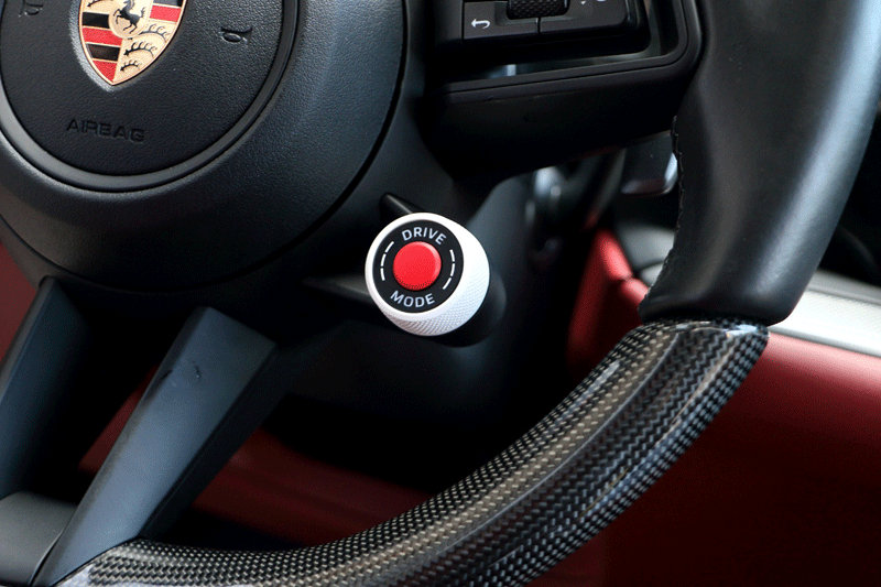 Suitable for Porsche steering wheel SC ejection knob button Ma Cayenne 718 Pa Lamela 911Taycan modification