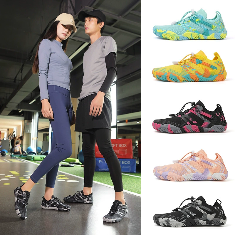 2024 трансграничная летняя новая обувь для купания мужская полевая альпинизм пять пальцев на открытом воздухе спорт фитнес быстросохеная обувь Shuoxi женщины