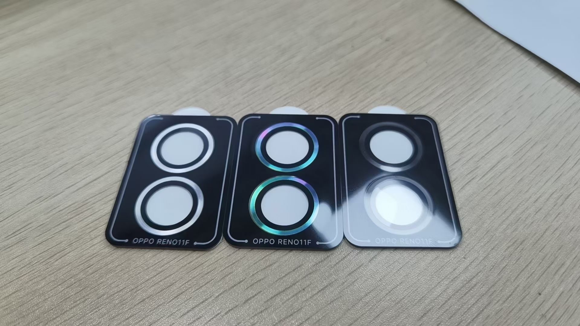 Aplicable a la película de lente de teléfono móvil OPPO Reno11F, cámara trasera con película protectora de vidrio de alta definición de segundo posicionamiento