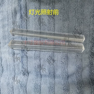 透明亚克力三角条3-40mm有机玻璃三角棒直角等腰等边广告灯具PMMA