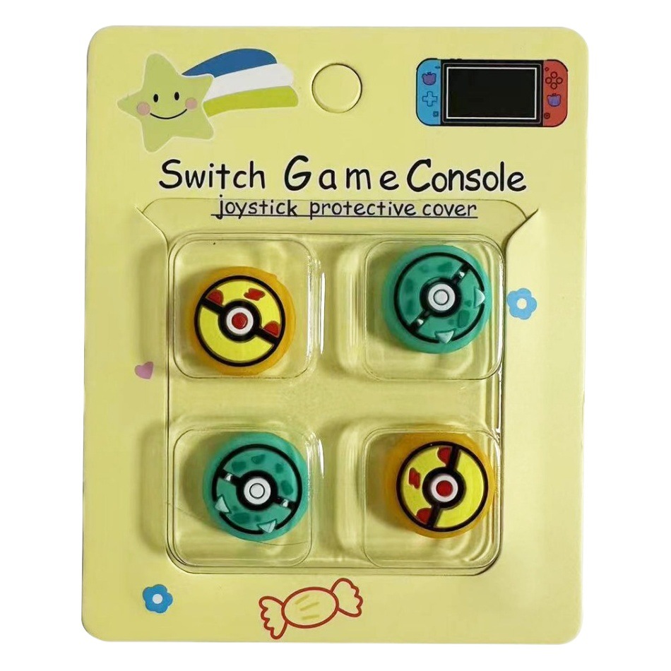 Tapa basculante de silicona de Nintendo Switch de dibujos animados NS Lite tapa basculante tapa protectora mango tapa protectora basculante