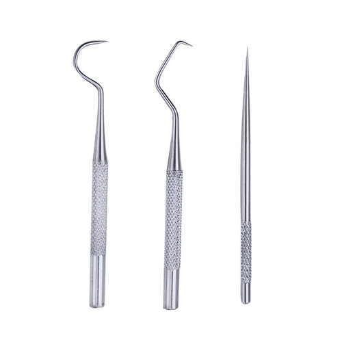 Stainless steel toothpick, tooth picking tool, tooth hook, tooth pick, tooth plug, portable stainless steel bucket, portable keychain