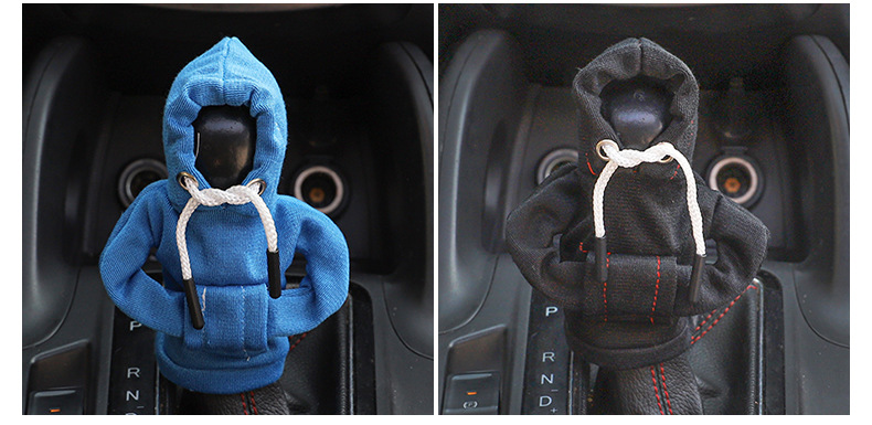 Car gear handle set gear lever hooded gear lever clothing set car decorations new in stock cross-border Amazon