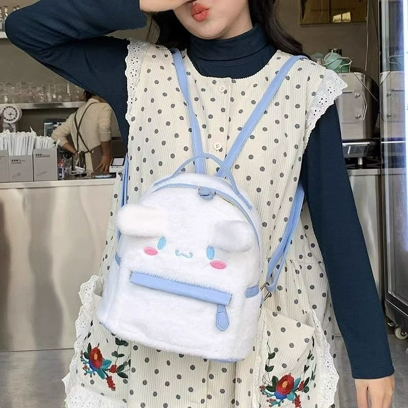 Japanese shoulder bag, fuchsia backpack, for secondary school