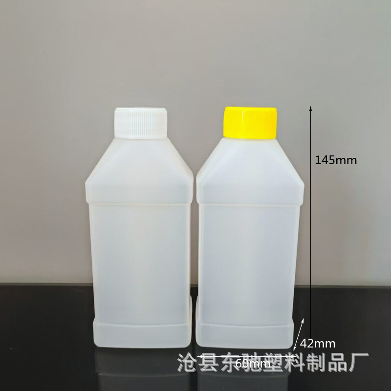 スポット 250 ミリリットル洗濯機洗浄剤プラスチックボトル HDPE 角型プラスチックポットパイプ浚渫剤包装ボトル|undefined