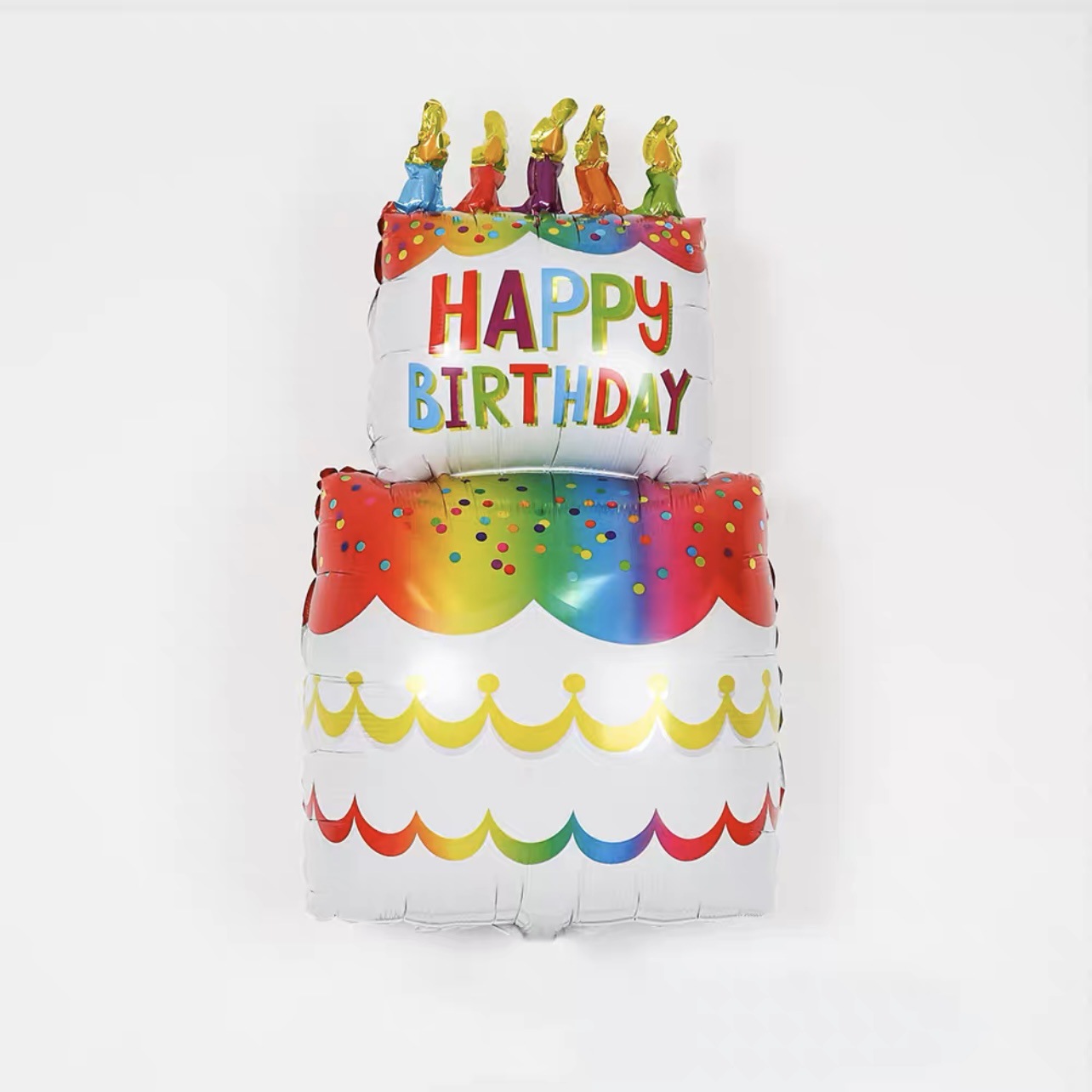 Pastel de cumpleaños de doble capa