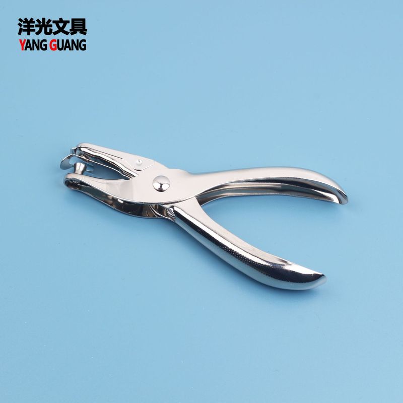 手動単穴パンチ、手持ち式ルーズリーフパンチ、ミニ金属パンチ、省力紙穴あけ機|undefined