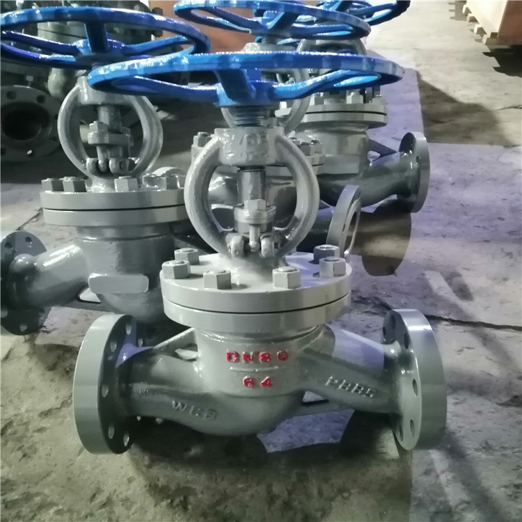 J541H-100C J541Y-100C手动伞齿轮高压截止阀 高温锅炉蒸汽截止阀