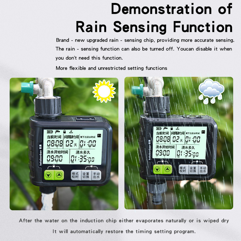 Sistema de riego por goteo inteligente de rociador de agua de rociador de agua de riego por goteo para jardín doméstico