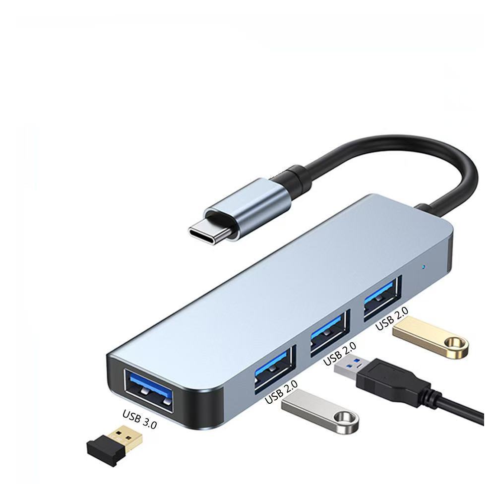 Type-C HDTV HD Dönüştürücü Çok Fonksiyonlu Genişletme İstasyonu Telefon Bilgisayar USB Çok Portlu Genişletme İstasyonu