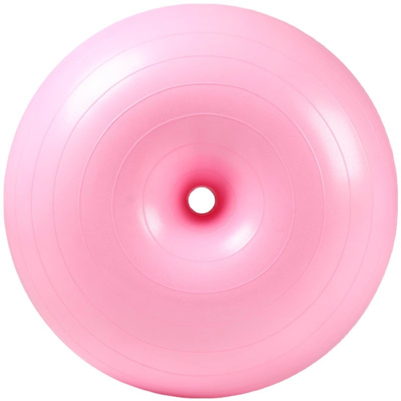 Donut Yoga Ball Espesar mate mate a prueba de explosiones Fitness ayuda al entrenamiento deportivo Pilates tpe bola pequeña