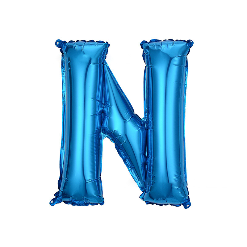 16 pulgadas letras inglesas globo rosa oro oro plata película de aluminio fiesta de cumpleaños fábrica al por mayor letra fiesta