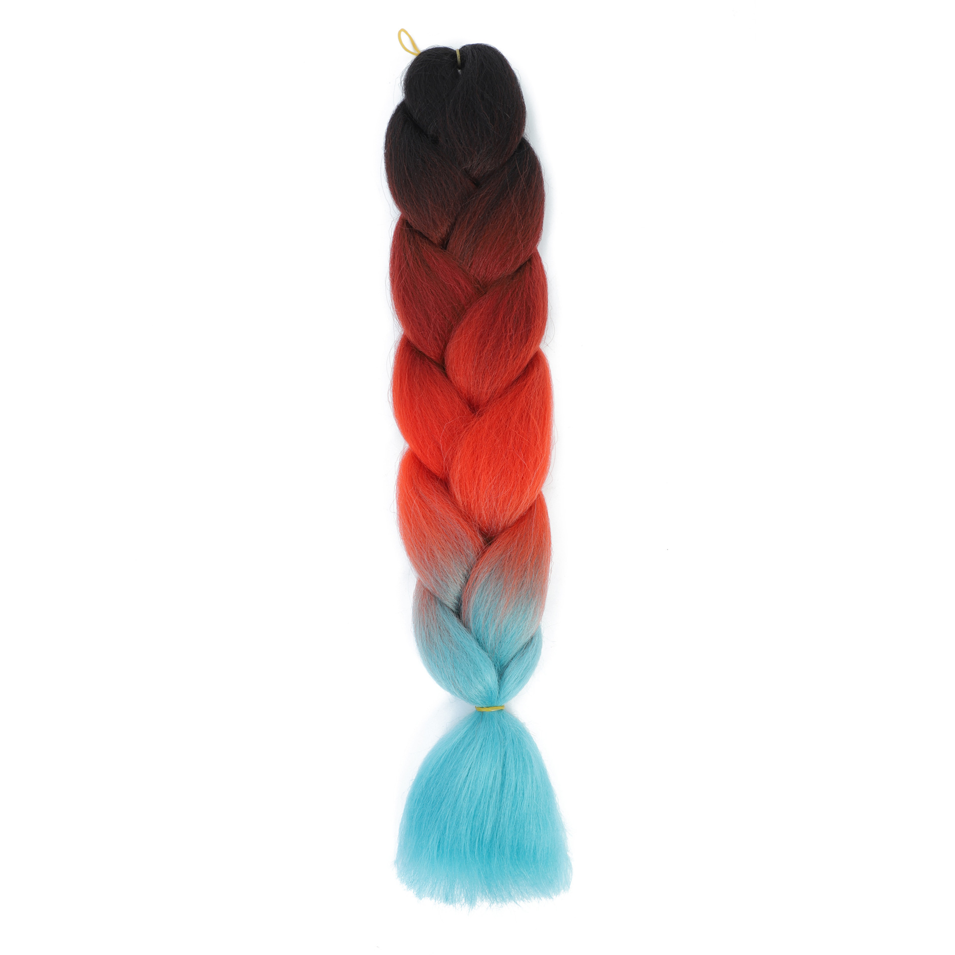 Trenza africana de colores para extensiones