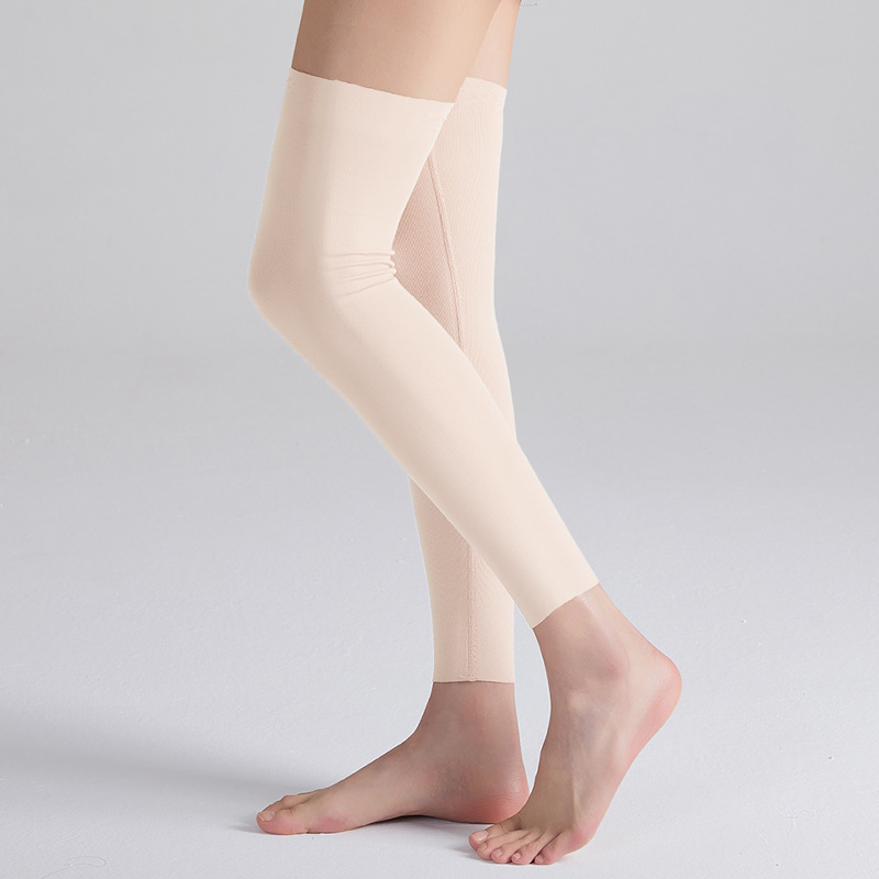 Spring and Summer Ultra-Thin Leg and Knee Protectors, Modal Knee Sleeves for Middle-Aged and Elderly, Seamless Knee Warmers for Air-Conditioned Rooms, Suitable for Men and Women with Old Cold Legs