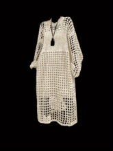 S 58381 French Hollow Knit Dress ��ʽ�U���B��ȹ �W���羳