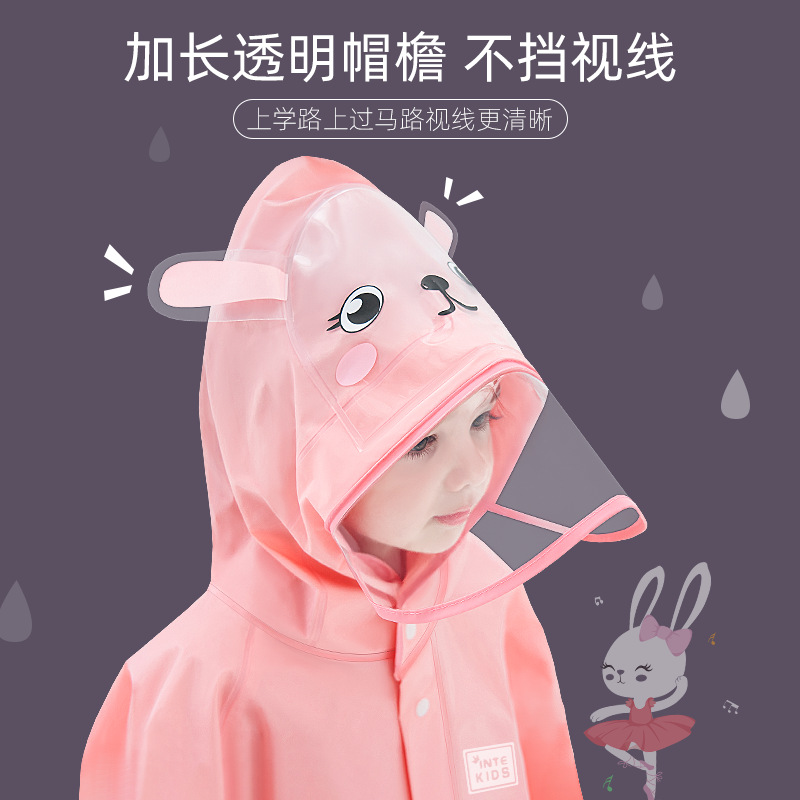 어린이 비옷 소녀 소년 소녀 방비 옷 유치원 어린이  판초 어린이 새로운 공룡
