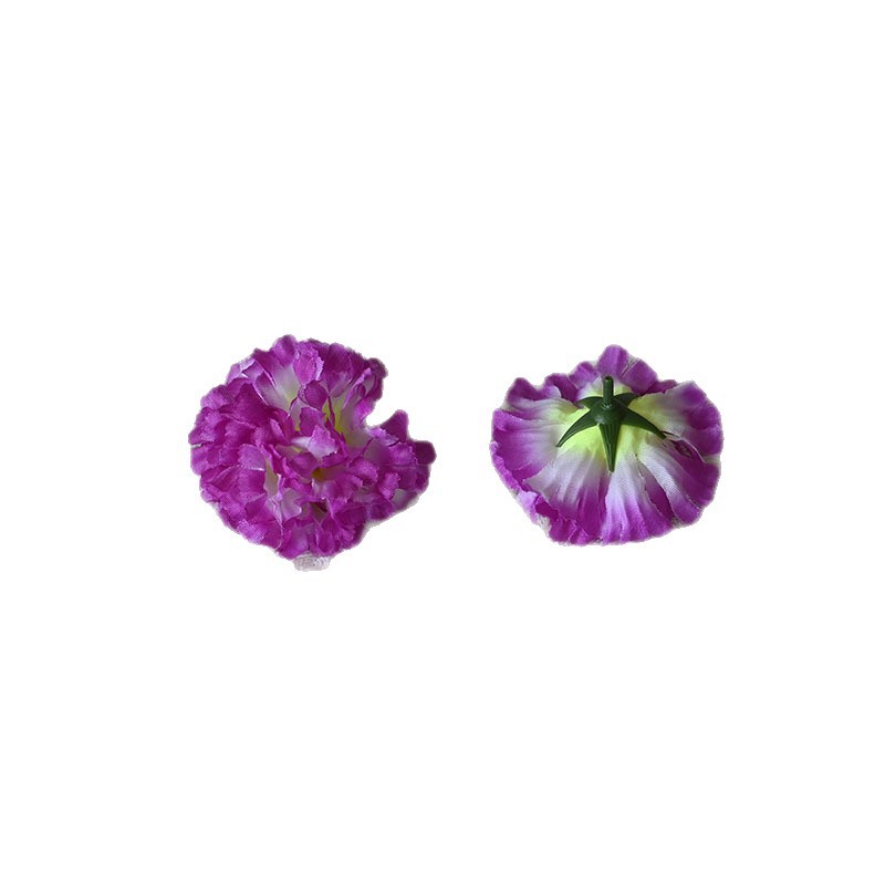 Fábrica al por mayor flores de simulación de flores de caléndula decorativas festivas escenario de diseño flor de clavo flor flor de claveles flor decorativa