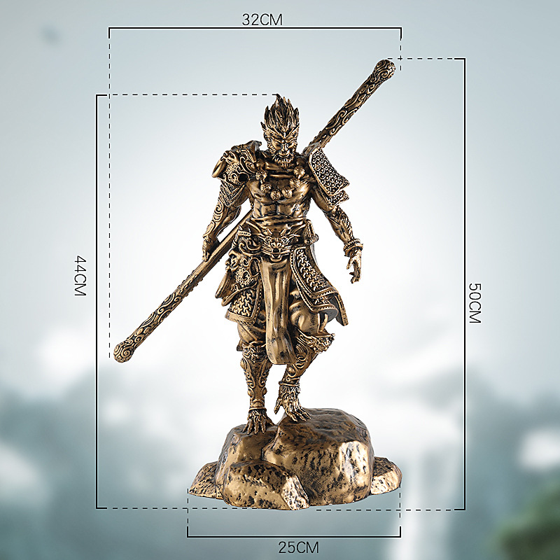 50cm 청동 갑옷 손오공 모델 A