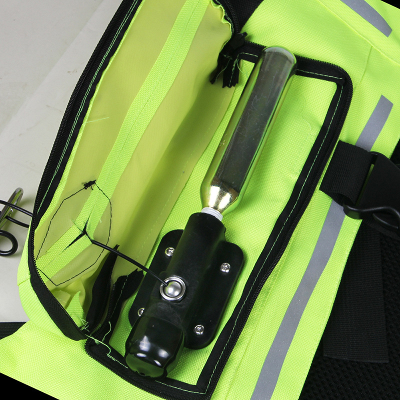 Traje de airbag de conducción de motocicleta Anillo inflable mejorado de segunda generación Chaleco protector Chaleco protector Ropa de ciclismo anticaídas