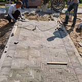 Гудзинпу зеленый кирпич книги антикварного человека Кирпичный китайский корт Калько Клайн сжигающий кирпичи восемьдесят пять кирпичей