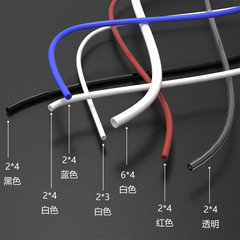 3D打印機送料管遠程噴頭導料管配件鐵氟龍四氟管聚四氟乙烯管PTFE