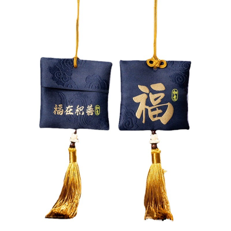 Оптовые пустые пакеты-саше для репеллентов от комаров, амулетов, дезодорирующих подвесных пакетов, подарочных пакетов с кисточками