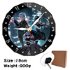 Spirit SPY X FAMILY Anime Creative Table Clock Clock Clock Bell Simple Watch Swing Gifts to make pictures