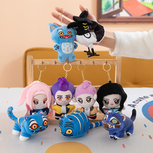新品kpop demon hunters plush K-POP猎魔女团老虎毛绒玩偶批发