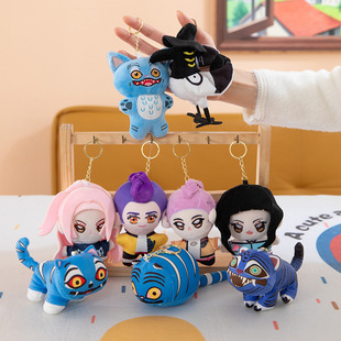��Ʒkpop demon hunters plush K-POP�CħŮ�F�ϻ�ë�q��ż���l