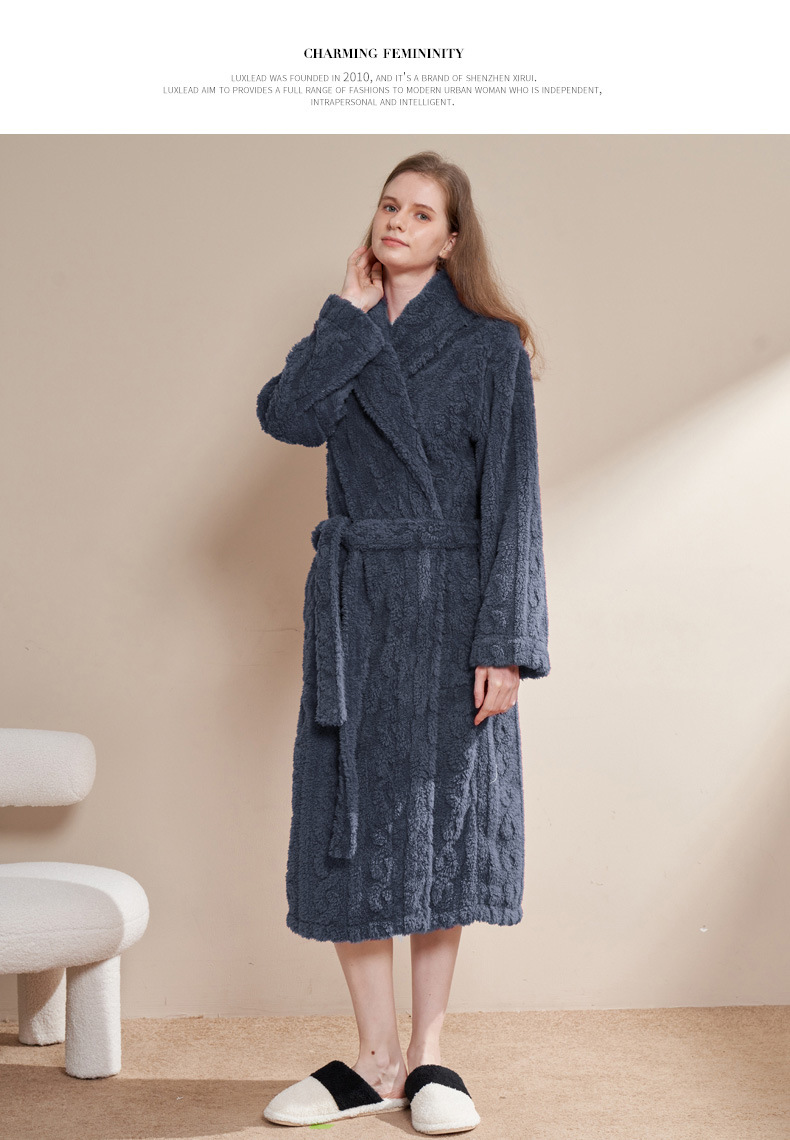 青果领提花开衫--米白&mdash;&mda