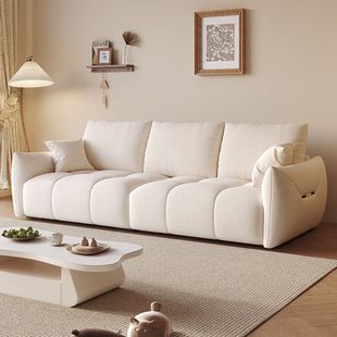 Prince Rental Apartment Sofa Living Room Three-Seater Integrated Durable Ready-Made Internet Celebrity Sofa Simple New Style Super Soft