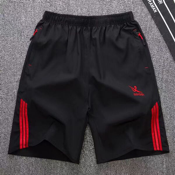 Summer silk elastic shorts
