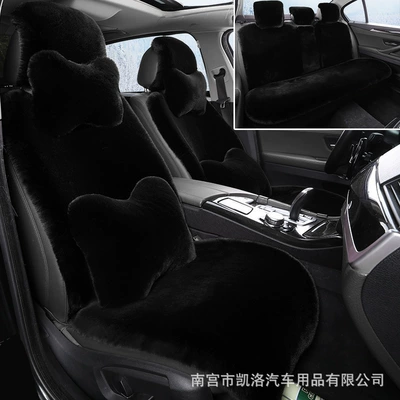 Wool pad – New Style - standard-model-without-headrestlumbar-support-black-luxury-model