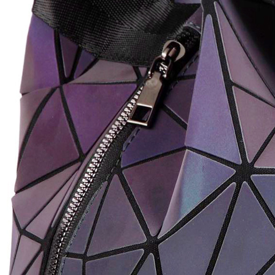 Geometric Grid Computer Backpack For Men And Women, Laptop Bag_voghion.com