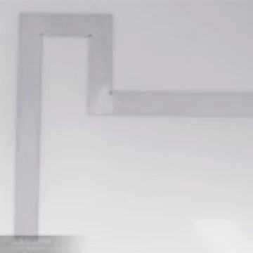 Стальной фланец Контрольная линейка фланца прямоугольная измерительная линейка 300 400 500 600 800 1000 мм