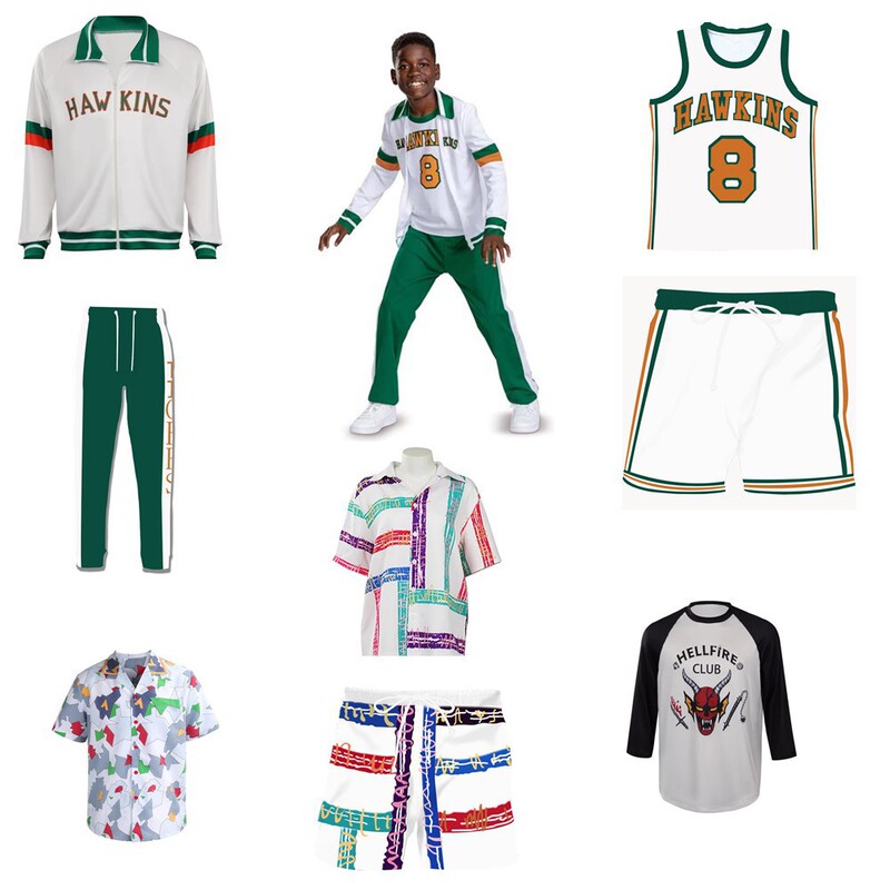 Halloween cos clothing strange story 4Stranger Things Hell Fire Club T-shirt factory direct sales