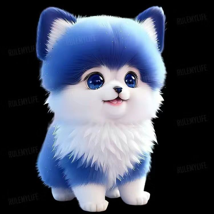 스머프 개 스타일 1