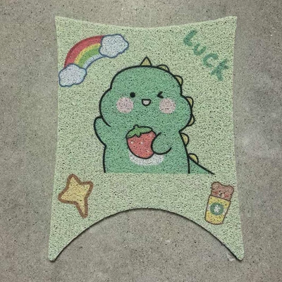 Electric Scooter Wire Loop Anti-Slip — Electric vehicle foot mat - strawberry-dinosaur-no-9-q385c