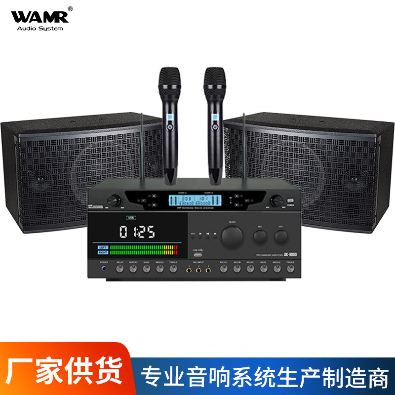 SL10寸卡包音响套装户外专业全频KTV家庭音响套装 小包厢清吧音响