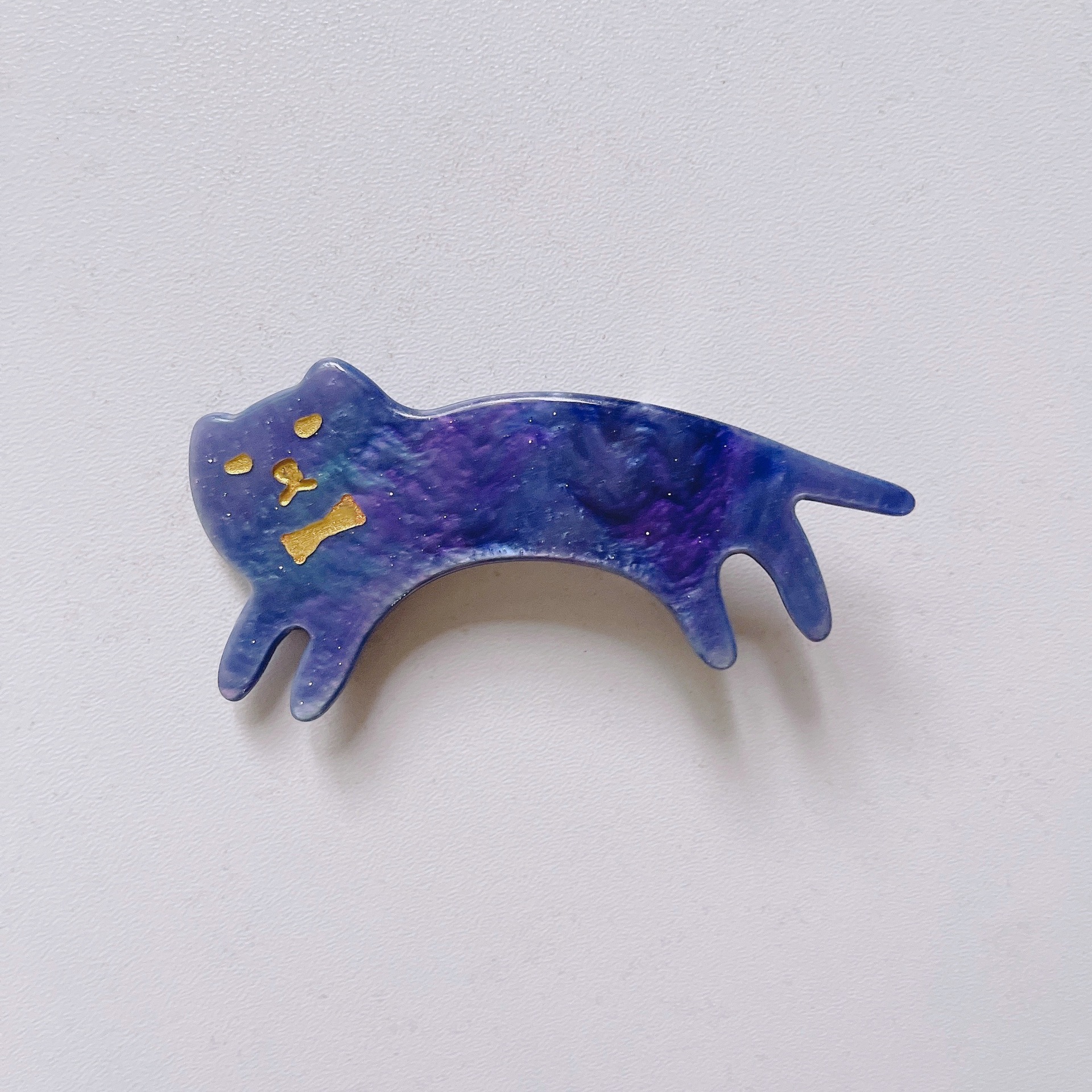 Cute Cat Arylic Hair Clip display picture 4