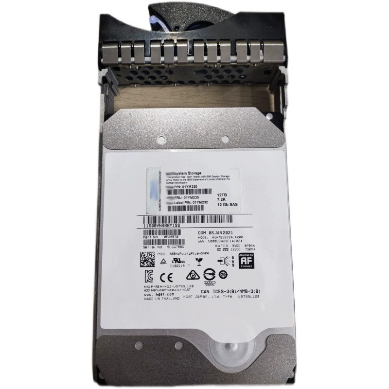 01Ym230 New Ibx 12Tb 3.5inch Sas 12g Hdd Server Hard Drive