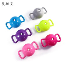 瑜伽双耳柄注平底水壶铃深蹲竞技提翘臀健身器材铃普拉提水壶哑铃