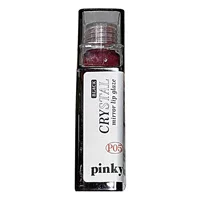 PinkyFocus Черный Кристалл Водный Свет Зеркало Глазурь для губ Обнаженный Цвет Прохладный Серый Розовый Псевдо Обычный Белый Студенческая ниша