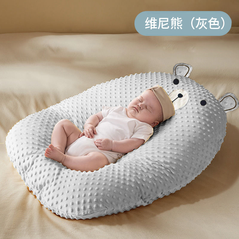 赤ちゃんの嘔吐防止スロープマット、新生児の寝そべり授乳枕、特大寝台ベッドメーカー|undefined