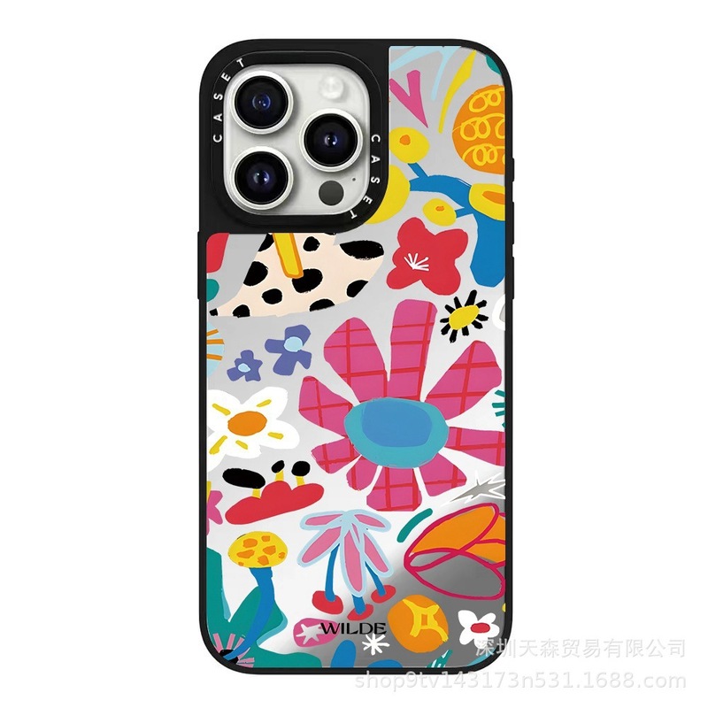 CASET联名以爱之名适用苹果iPhone16ProMax手机壳15pro潮牌13镜面|undefined