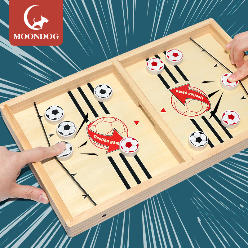 Doble batalla jugando ajedrez escritorio catapulta madera niños Escuela Primaria estudiante Mesa juego padre-hijo juguete interactivo