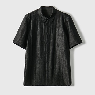 Xiangyunsha Collection Nature's Way Turtle Crack/Intangible Cultural Heritage Silk Men's Shirt/Bermuda Pants/Trousers
